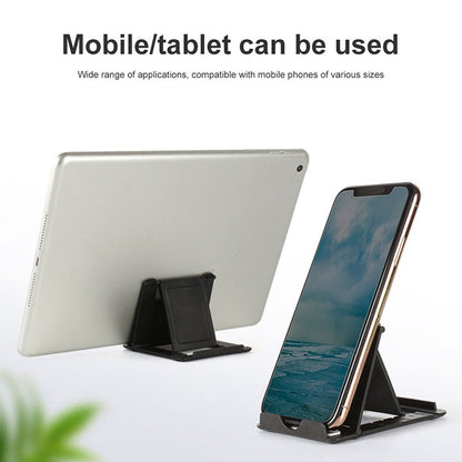 Mini Suporte Dobrável Portátil Universal Ajustável Criativo Para Tablet e Celular ipad iPhone Samsung Xiaomi