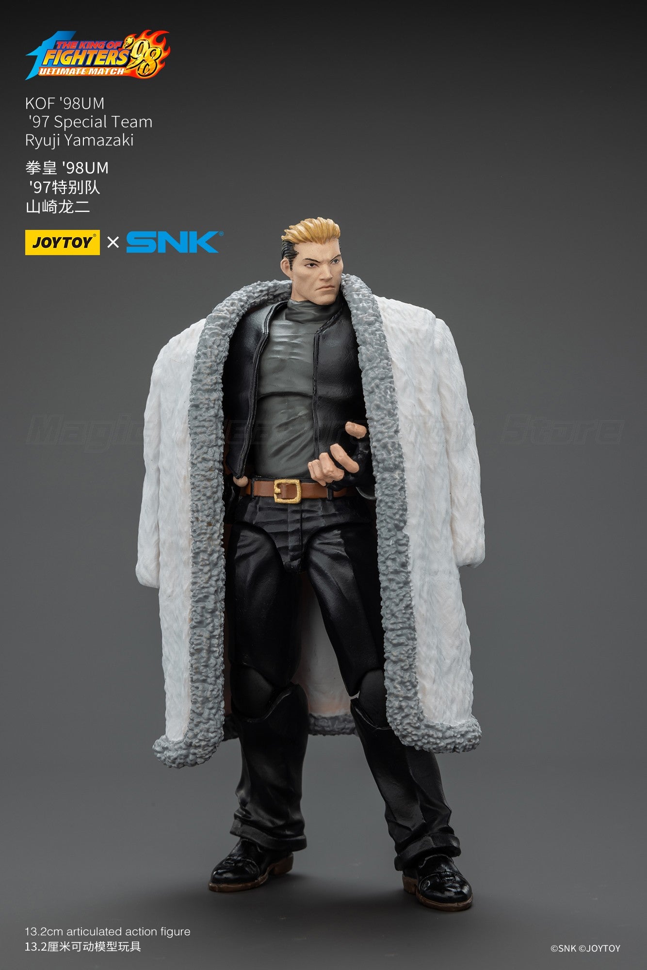 ?Pré-venda?Boneco de Ação Original JOYTOY 1/18 SNK KOF '98UM '97 Special Team Ryuji Yamazaki Presente Brinquedo