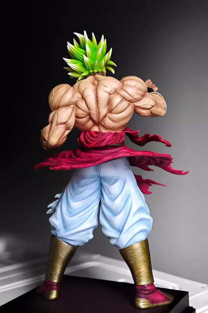 50CM Dragon Ball Breaking Circle Broly Figure Estátua JT Irmão Super Saiyajin GK Modelo de Estátua Ornamento Presente para Menino
