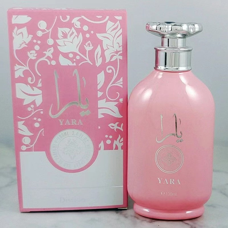 Perfume 100ml Fragrância Árabe Dubai Arábia Oriente Médio Lattafa YARA Perfumes Árabes Masculino Feminino Duradouro