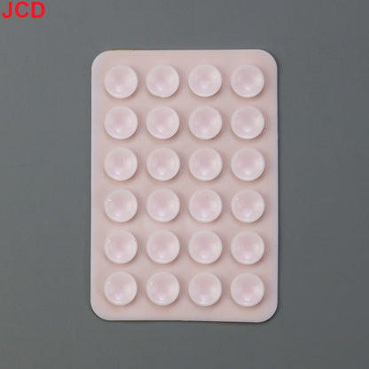 JCD 24 Quadrado Silicone Espesso Ventosa Ventosas Celular Tablet Bagagem Ventosa Carregador Universal Capa de Couro