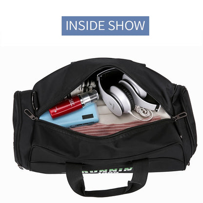 Customize Men Sport Gym Bag Women Yoga Training Bag Travel bag Duffle Bag DIY Swim Fitness bag Weekend Bags Printed Logo