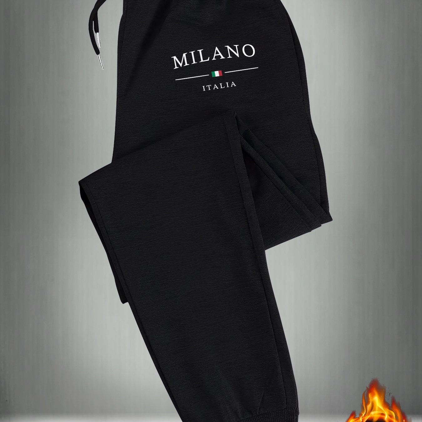 Calças Masculinas Casuais Reta Slim Fit Elástico na Cintura Jogger Coreano Clássico Azul Preto Cinza Calças Masculinas