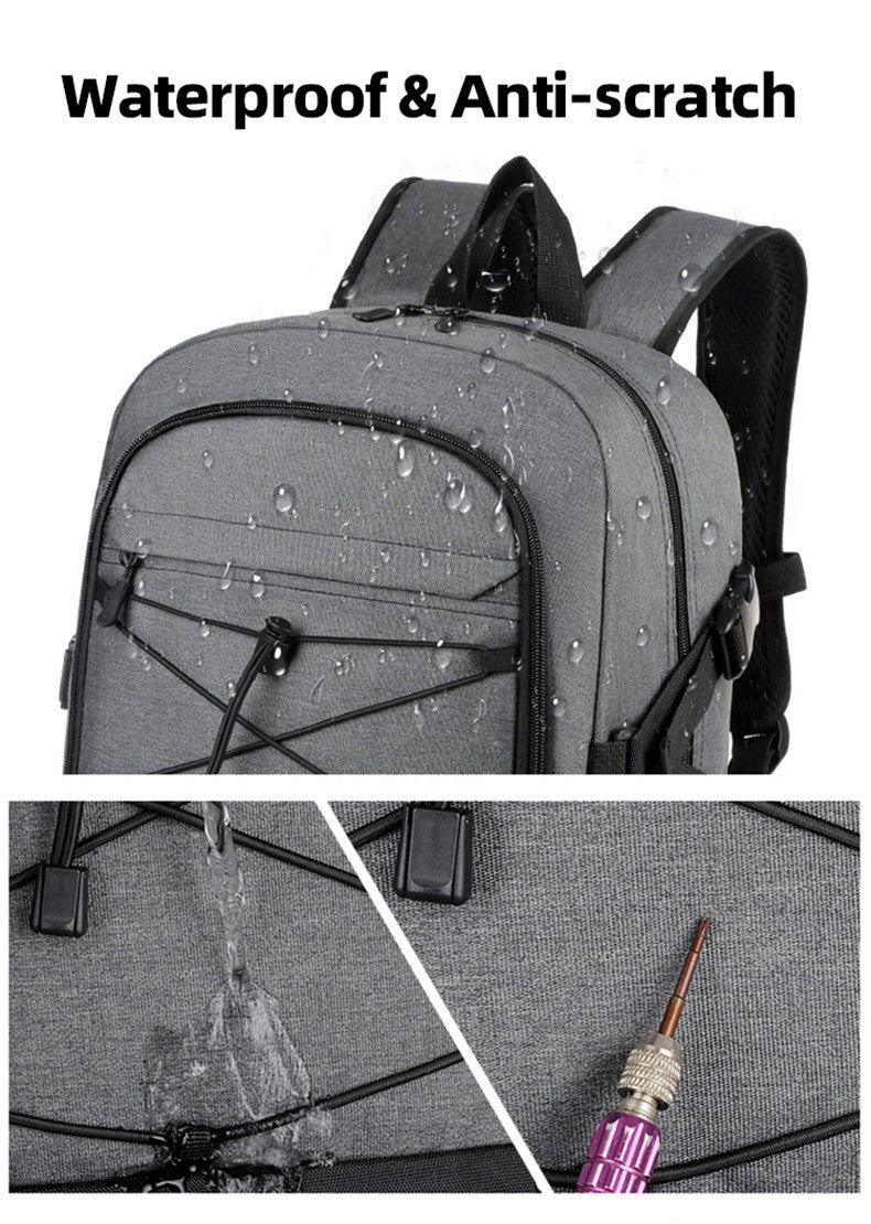 Mochila Esportiva de Basquete para Deslocamento Caminhada Trekking Acampamento com Bolso para Calçados, Viagem ao Ar Livre, Futebol, Academia, Mochila Escolar