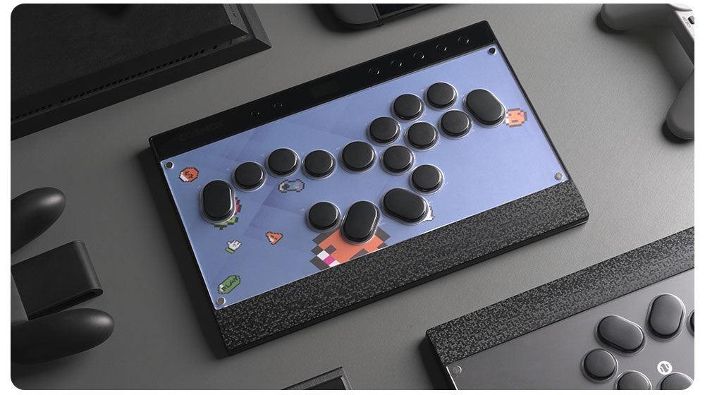 Haute42 Magnetic C16-S Joystick Hitbox Leverless Controller Stickless Arcade Stick Keyboard For PC/PS4/PS5/Switch Fight Sticks