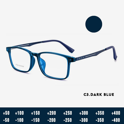 KANSEPT High Quality UltraLight Pure Titanium Anti Blue Reading Glasses Myopia Hyperopia Optical Glasses Prescription Eyewear