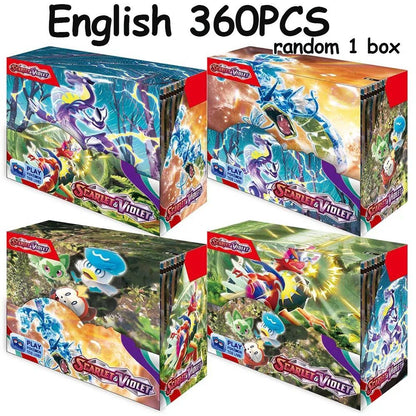 ?Mais Recente 324 Peças Cartas Pokémon Sol & Lua XY Evoluções Caixa de Booster Pokémon Brinquedo de Cartas Colecionáveis para Crianças?