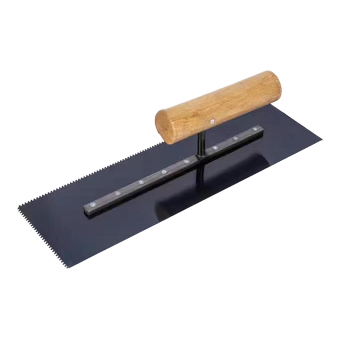 Desempenadeira dentada de 2 mm, ferramenta manual, desempenadeira de acabamento de concreto para construção, drywall, azulejo, cimento, alvenaria.