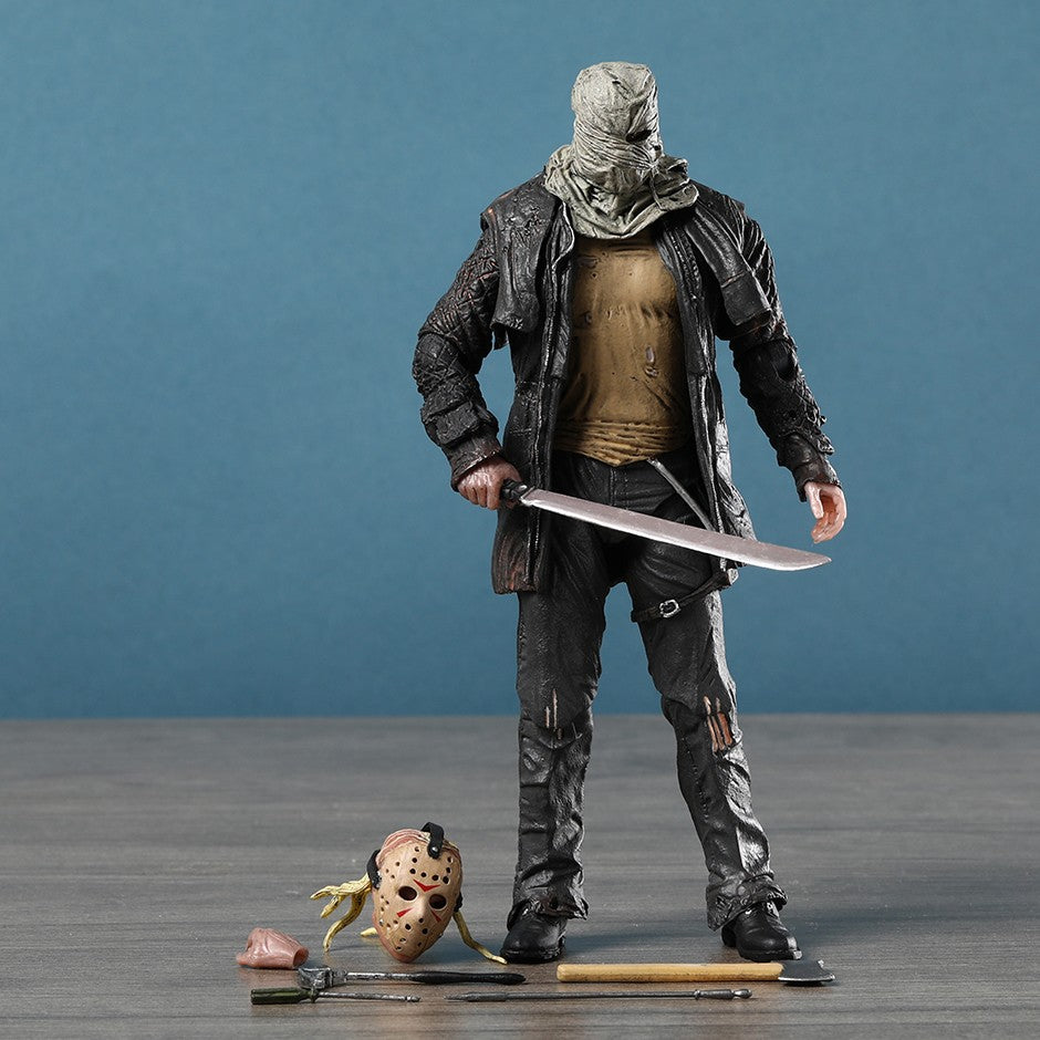 NECA Horror Movie Character Jason Action Figure Collectible Model Toy Gift Doll Figurine