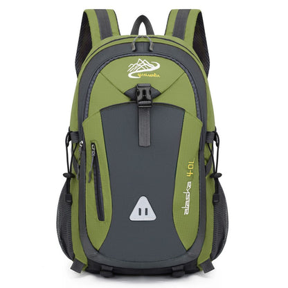 Mochila Multifuncional Respirável para Caminhada Esportiva Mochila de Grande Capacidade em Poliéster Para Caminhada Ciclismo Academia