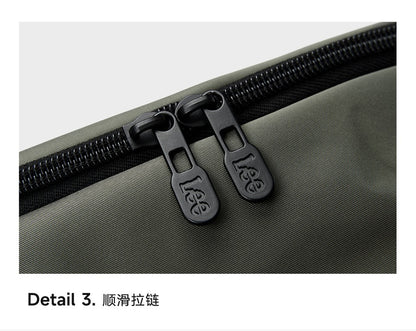 LEE New Korea Style Flip Leather Backpack Women Men Large Capacity Business Commuter Travel Rucksack Buy Laptop School Book Bag