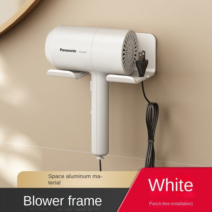Suporte para Secador de Cabelo Suporte para Chapinha de Cabelo Suporte de Parede de Armazenamento para Banheiro sem Perfurações Prateleiras para Casa