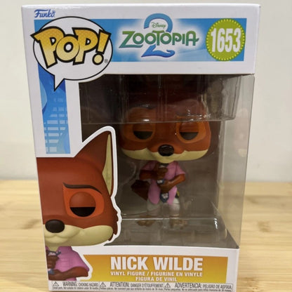 Funko Pop Oficial Genuíno Zootopia Boneco de Ação Modelo Boneco de Ação Judy Hopps Nick Wilde 1652 1653 Bonecos de Vinil