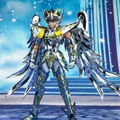 Em Estoque GT Model Saint Seiya Myth Cloth EX Pégaso Deus V4 10º Aniversário Cavaleiros de Bronze do Zodíaco Anime Boneco de Ação Brinquedo
