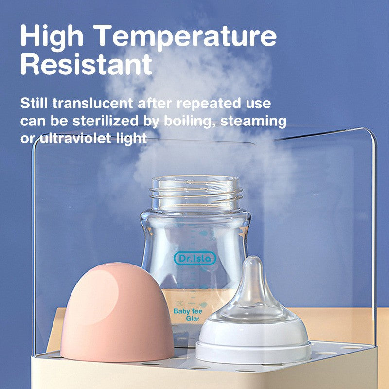 MAMIJOY 2PCS 90ML/160ML Baby Glass Bottle Newborn Bottles Anti-flatulence Milk Feeding Bottles Infant 0-3 Month BPA-Free GB01?02