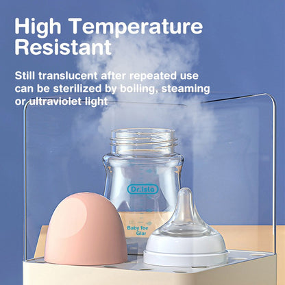 MAMIJOY 2PCS 90ML/160ML Baby Glass Bottle Newborn Bottles Anti-flatulence Milk Feeding Bottles Infant 0-3 Month BPA-Free GB01?02