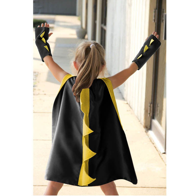 Dinosaur Cloak Costume for Children, Toothless Dragon Cosplay, Cape for Boys and Girl, Birthday Party, Fancy Cape, Mask Clothing