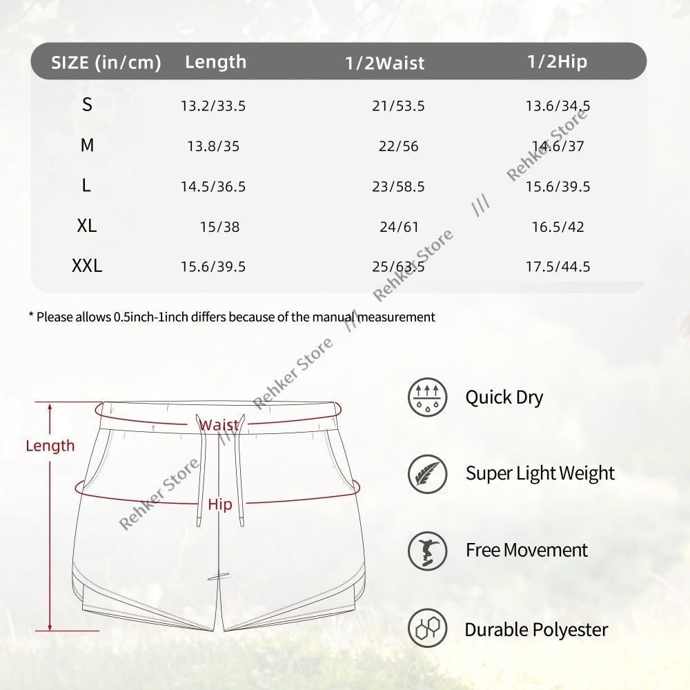 Women's Athletic Shorts Sloth Rasta A Wearing Headphones Running Yoga Fitness Quick-Dry Badminton Training With Pocket