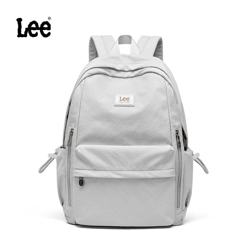 Mochila Leve LEE para Notebook 16 Polegadas Feminina Masculina Oxford, Bolsa Escolar de Ensino Médio de Grande Capacidade, Mochila de Estudante Universitário Adolescente