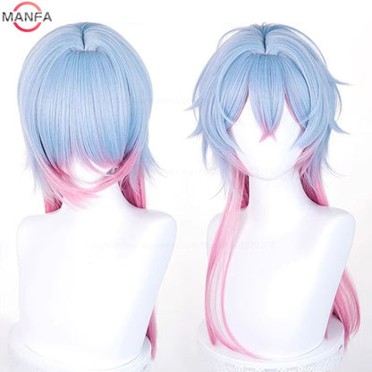 2 estilos de peruca Miku Rabbit Hole Cosplay, perucas sintéticas resistentes ao calor + touca de peruca