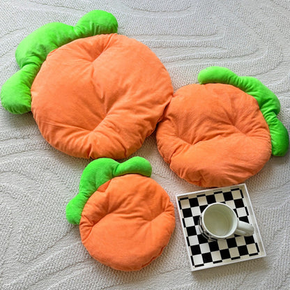 1 UNIDADE Tapete Quente em Formato de Cenoura para Coelhos, Macio, Respirável, Fofo, para Sofá, para Pequenos Animais de Estimação, Hamster, Coelho, Filhote, Gatinho, Cama para Dormir