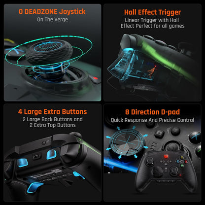 Original BIGBIG WON Rainbow 2 Pro Elite Game Controller Wireless Bluetooth Gamepad FPS Handle Joystick For PC/Switch/ANDROID/IOS