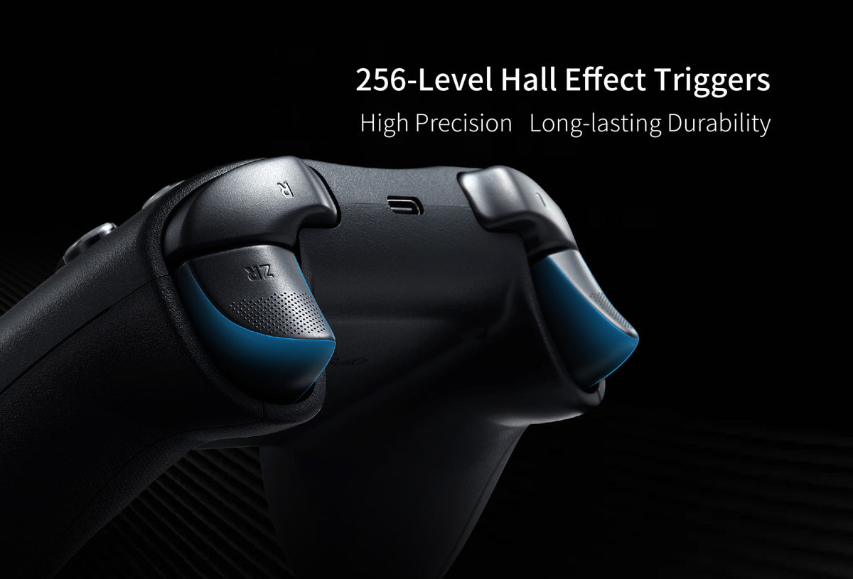GuliKit ES Pro E-sports Bluetoth Controller,Wireless Gamepad with TMR Joystick for Nintendo Switch 1/2PC Windows Android
