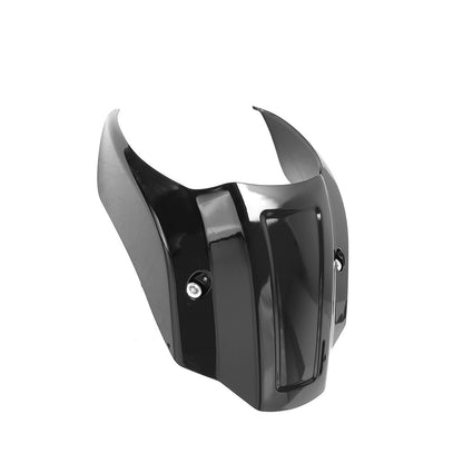 CARENAGEM CURTA DO FAROL EM PRETO BRILHANTE PARA HARLEY SOFTAIL STREET BOB FXBB 2018-2023