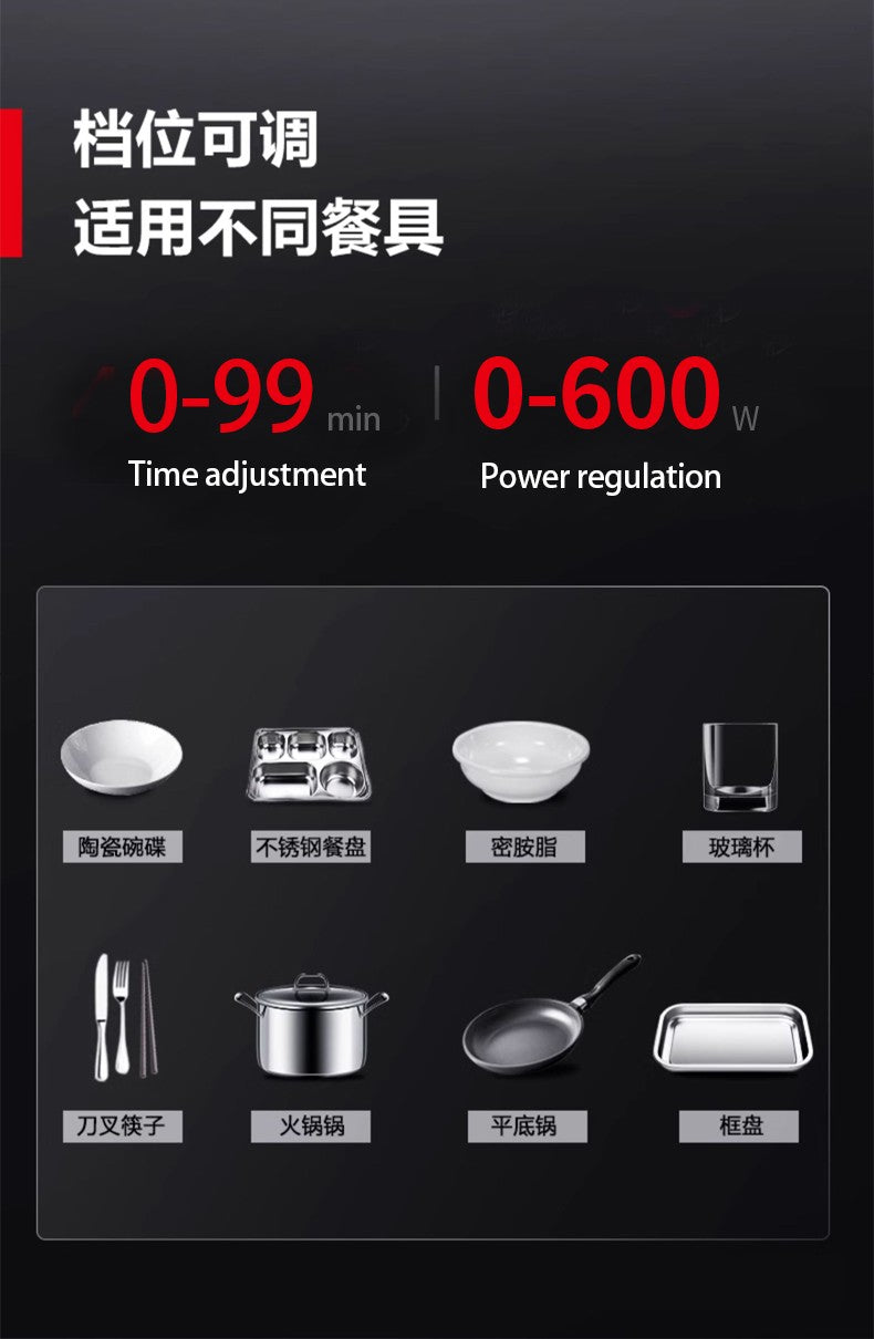 Dual Drive Ultrasonic Dishwasher Bubble Rinse Home Small Automatic Rinse Intelligent Dishwashing and Vegetable Washing Machine