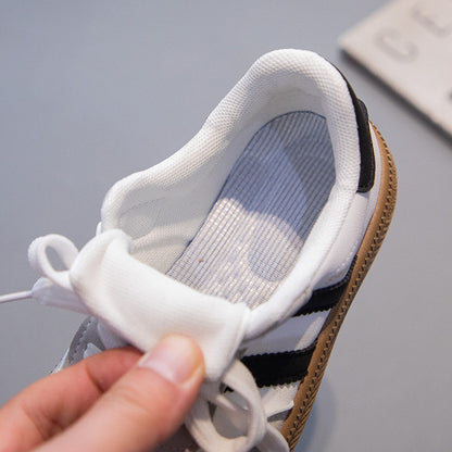 Children Tennis Shoes 2025 New Simple Kids Sneakers for Girls Patchwork Non-slip Boys Causal School Running Sneakers Non-slip