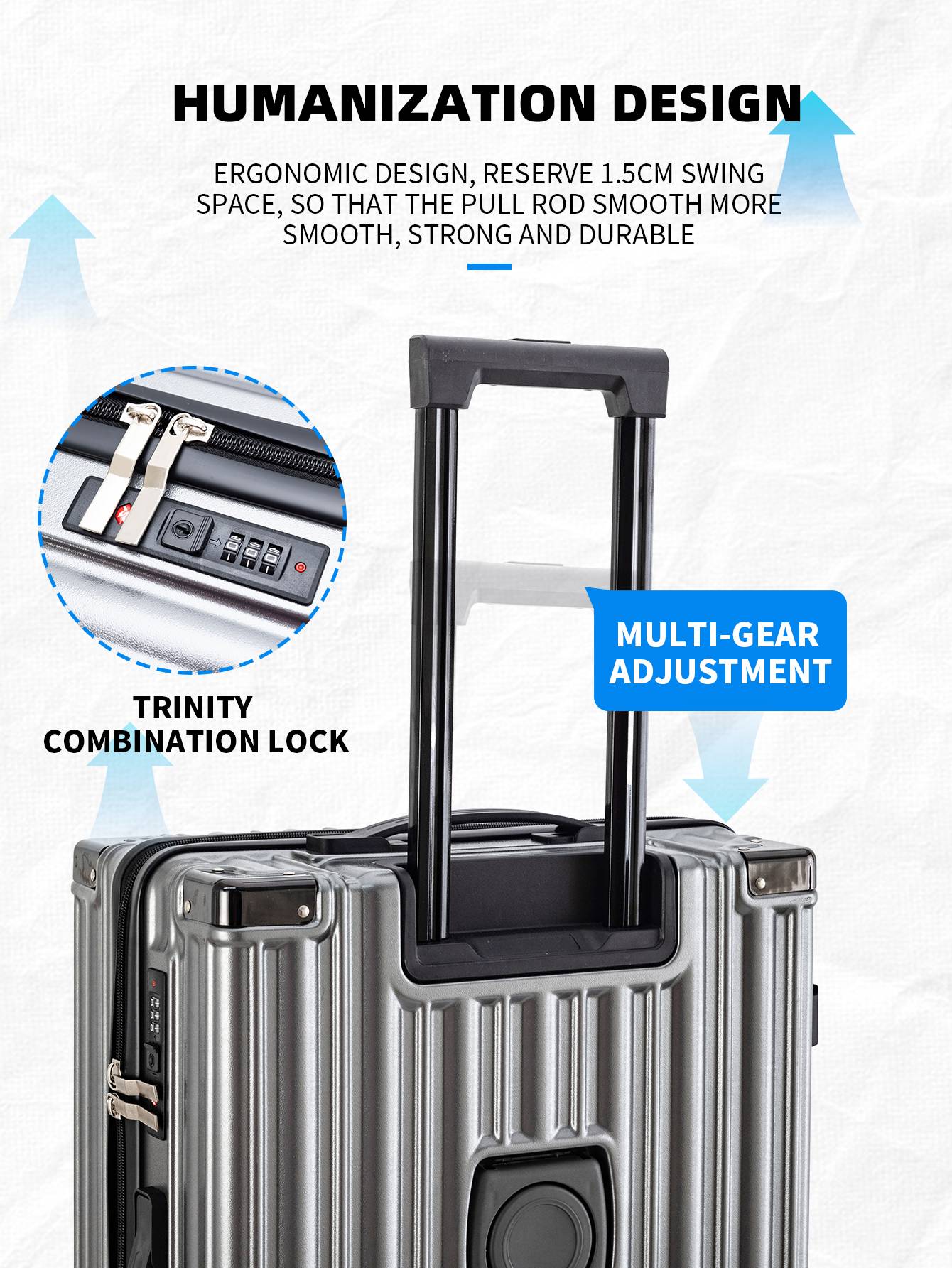 2025 New Large-Capacity and Durable Luggage Roller Suitcase Men and Women Carry-On Boarding Travel 20/24/28 Multi-Piece Set