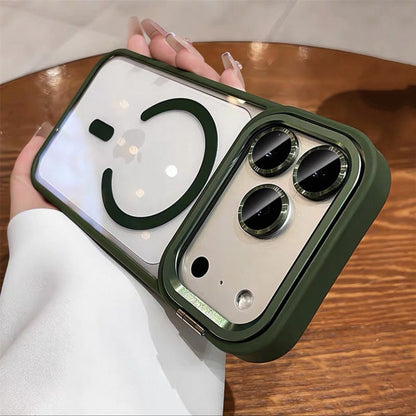 for iPhone 17 Camera Bracket for Magsafe Case for iPhone 17 Pro Max Air Wrist Strap Lens Film ShockProof Wireless Charging Cover