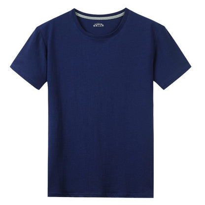 Hot Sale T-Shirts Male Tshirts Men Summer Tee Shirt Women Plain Solid Cotton Blue Short Top Tees Female Lady Girl Boy Brand Tee