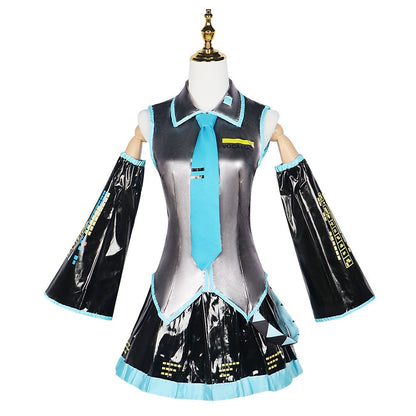 Anime Character Performance Clothes MIKU Anime Clothes Cosplay Clothes JK Skirt Same Suit Wig Accessories Halloween