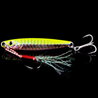 3/5/8 unidades de iscas de pesca de metal Jig Set 7g 10g 14g 21g 28g 40g Iscas de Jigging de arremesso em costa marítima Colher isca artificial de água salgada