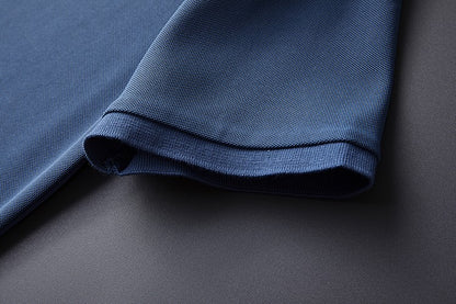 Summer luxury brand short sleeve POLO shirt men's fashion custom design embroidered top comfortable breathable casual T-shirt