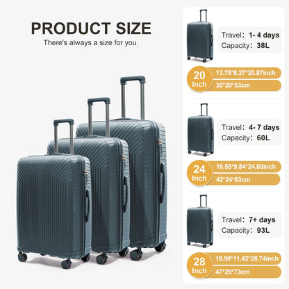Travel Suitcase 2024 New Large Capacity Rolling Luggage Durable TSA Carry-On Cabin Suitcase 20/24/28 inch Trolley Case Luggage