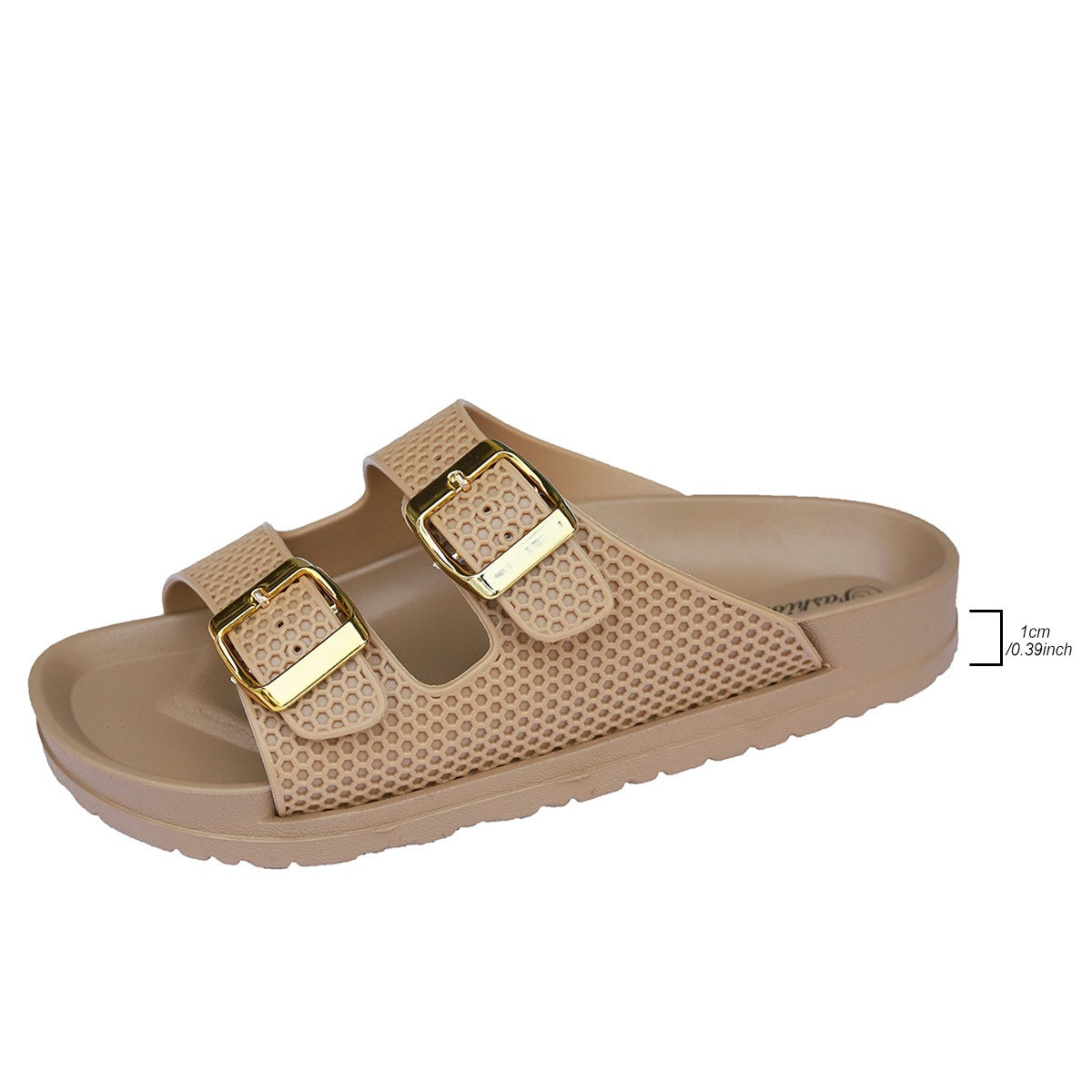 2025 Women's Ladies Mother Female PU Leather Sandals Shoes Platform Summer Cool Beach Hook Loop Non Slip