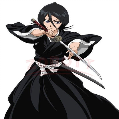 Bleach Kuchiki Rukia Cosplay Costumes Kurosaki Ichigo Die Pa Soul Society Shinigami Kimono Full Outfits Thousand-Year Blood War