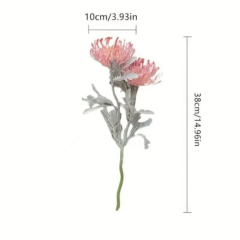 Lifelike Artificial Large Spider Chrysanthemum Flower Home Room Decor Fake Flower For Wedding Christmas Easter Tabel Floral