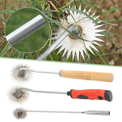 Weeding Tool Root Rake Small Handheld Garden Fork For Digging Loosening Soil & Removing Weeds Gardening Tool For Herb Harvesting