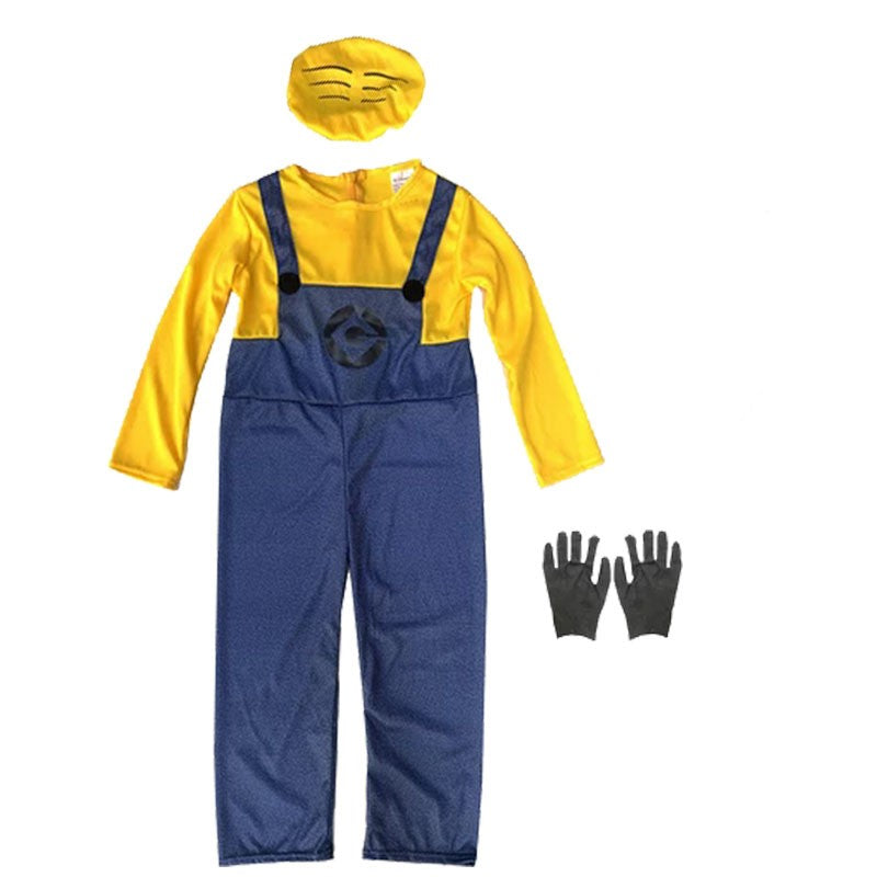 Anime Movie Character Jumpsuit Dress Cosplay Costume Kids Children Men Women Halloween Costume ?