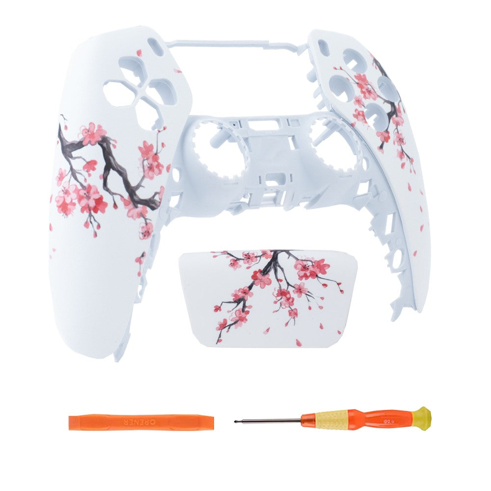 Replacement Front Shell with Touchpad For PS5 DualSense Controller BDM-010/020/030/040/050 Faceplate Housing DIY Custom Mod