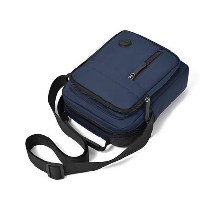 Men's Business Crossbody Bag - Advanced Multi compartment Design, Office and Leisure Shoulder Bag, for Dad and Husband (Annivers