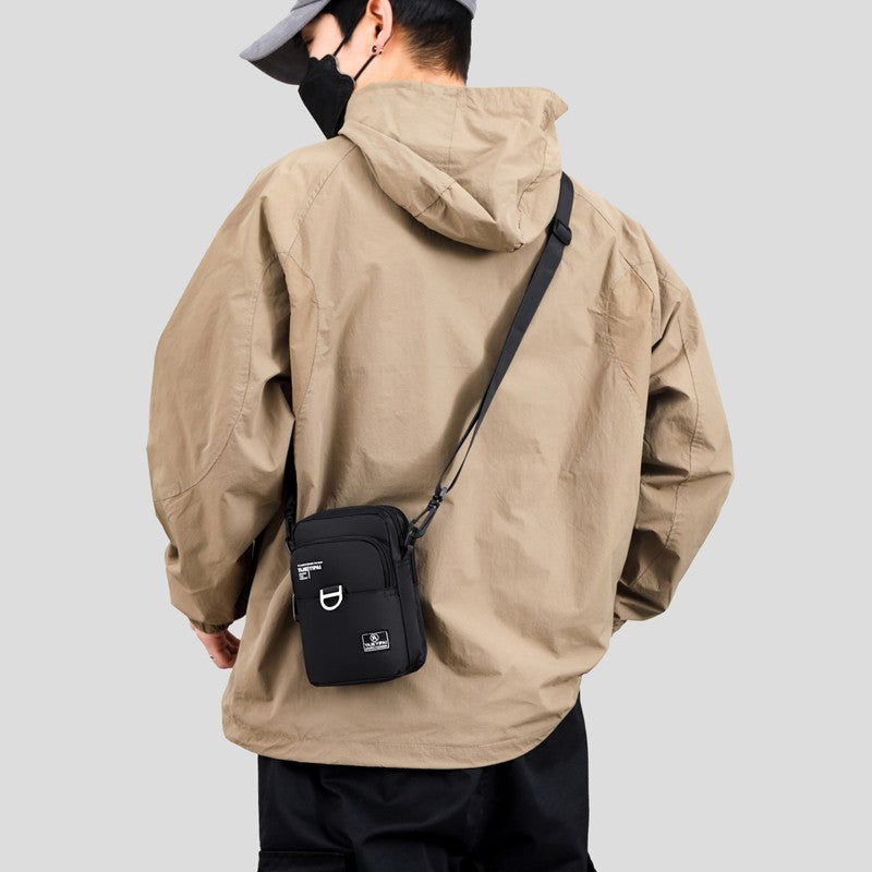 Sports Wallet Phone Bag Shoulder Bag Pouch Case Belt Handbag Purse Coin Wallet Retro Key Holder Small Money Bag