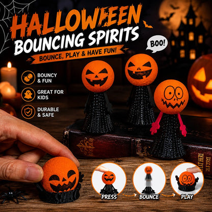 Halloween Antistress Bounce Pumpkin Figure Ornament Party Favors Halloween Decorations 2026 Day of The Dead Gifts