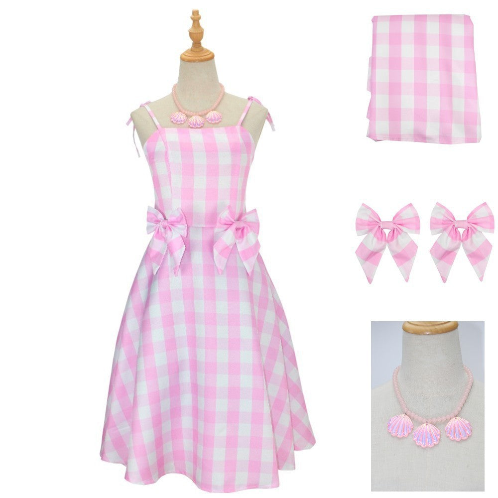 Costume De Cosplay Du Film Ken Pour Adulte, T-shirt Noir, Écharpe Rose, Ensemble Complet, Princesse, Ixde Carnaval D'Halloween