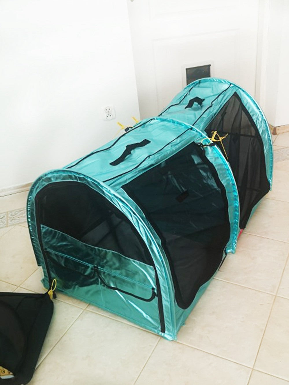 EFCAT Tenda de Exposição Dobrável para Gatos, Gaiola Grande, Casa, Gatinho, Sala de Parto, Gaiola Portátil Profissional para Exposição de Gatos