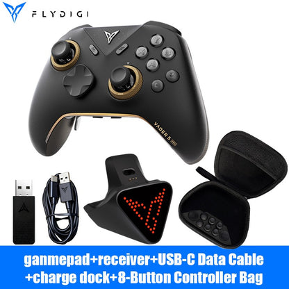 In Stock Flydigi Vader 5 Pro V2 Global Version Wireless Bluetooth Gamepad Controller Multi-Platform for PC NS2 Mobile Steam