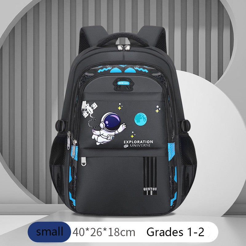 Mochilas Infantis para Crianças Mochilas Escolares para Meninos Mochila Escolar de Astronauta à Prova d'Água Mochila Primária Mochila Infantil